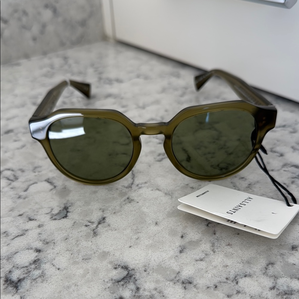 Allsaints Roman Round Sunglasses - Picture 8 of 11